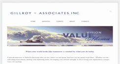 Desktop Screenshot of gillroyassociates.com